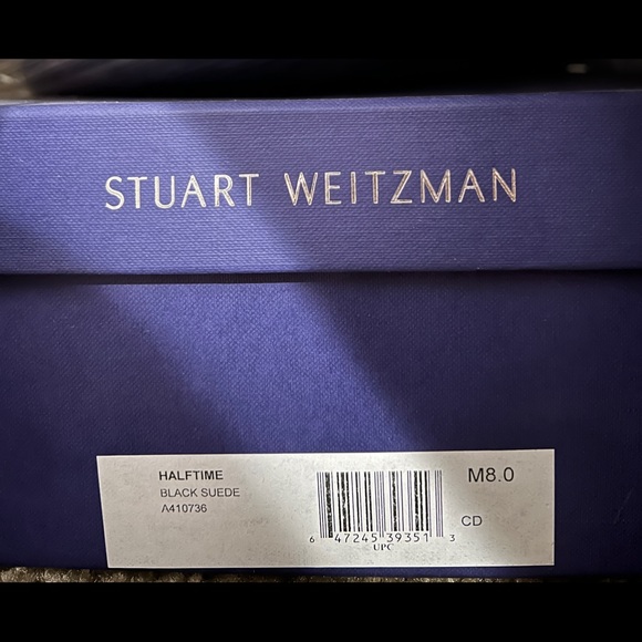 Stuart Weitzman Halftime Suede Boots Size 8 - Picture 3 of 3